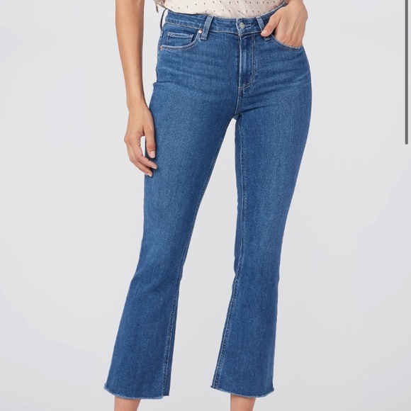PAIGE Colette Crop Flare Jeans - Picture 11 of 13